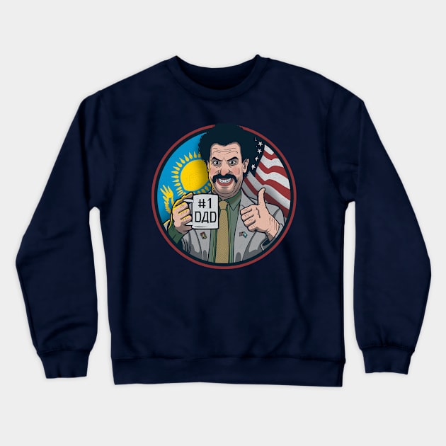 Best Daddy Crewneck Sweatshirt by Getsousa